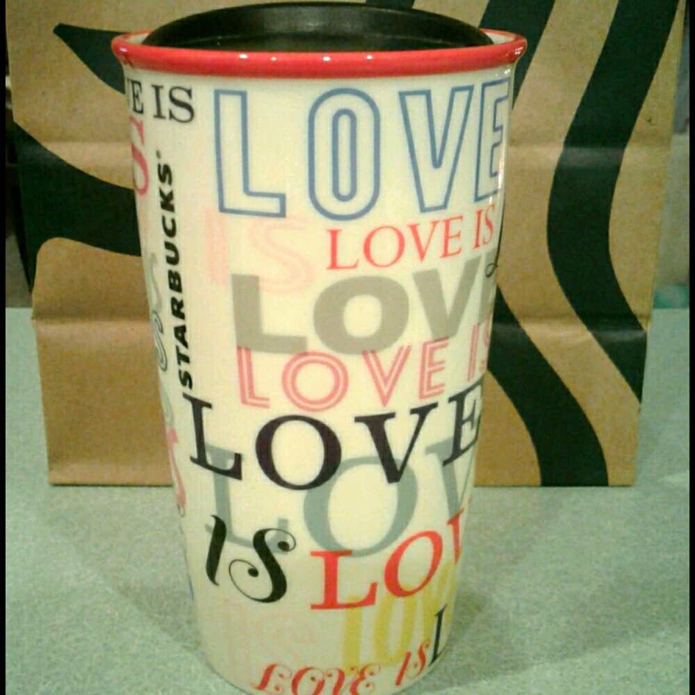 Starbucks 'Love is' Travel Mug